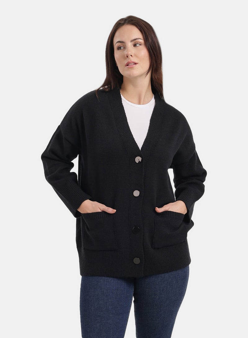 Carina V-Neck Lounge Cardigan - Image 1